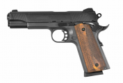 Пистолет охолощенный К-1911 Kurs, кал. 10ТК (чёрный, хром, хаки)